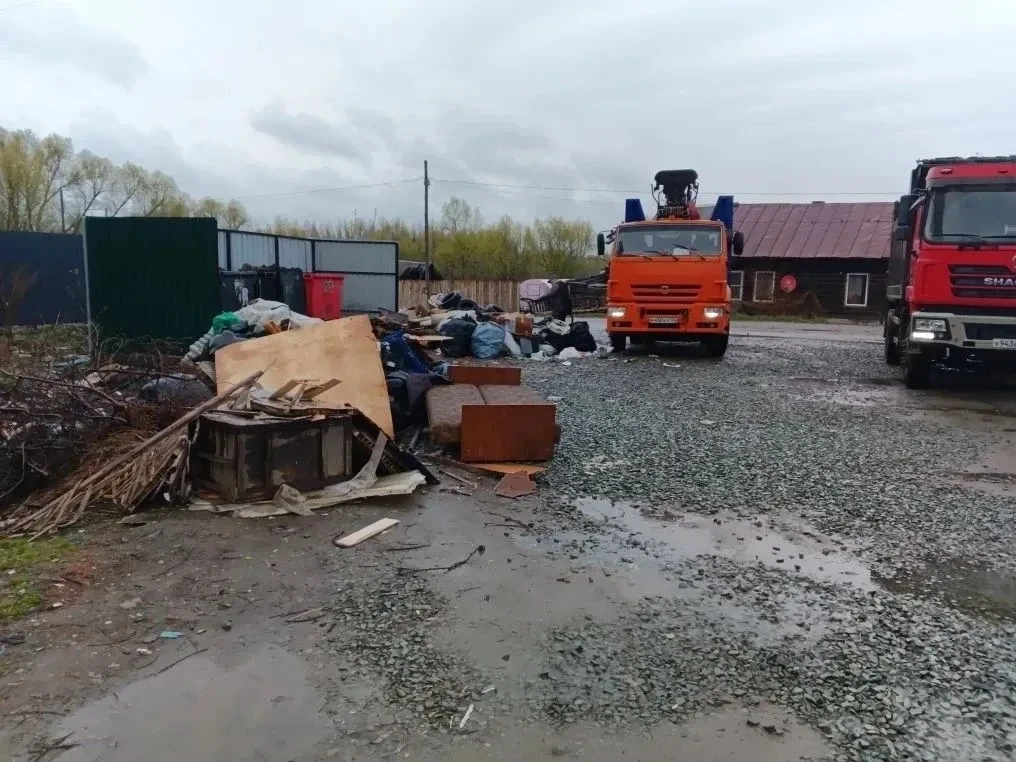 На территории Кыштымского городского округа имеется несколько контейнерных площадок, на...