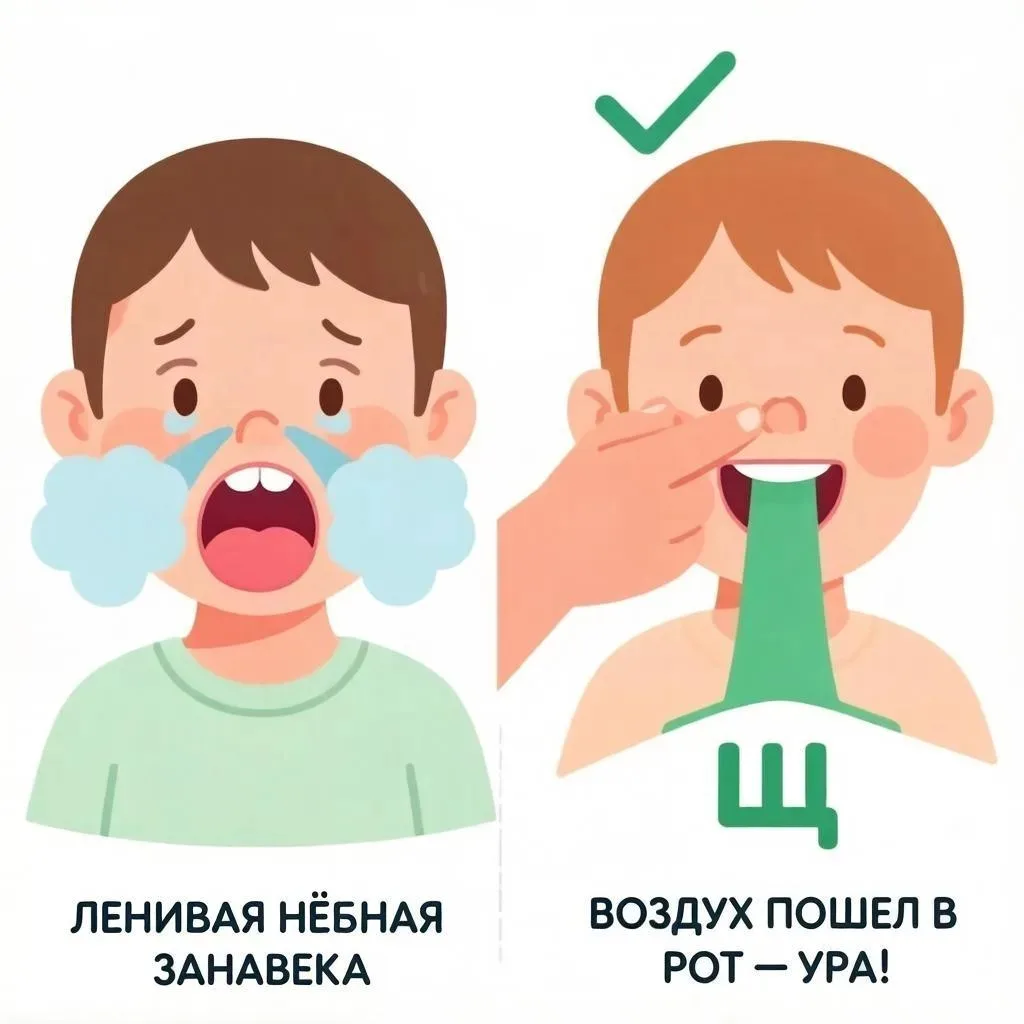 👋 Коллеги, у кого был «носовой» [Щ] после удаления аденоидов?

Знакомая ситуация: аденоиды убрали, 