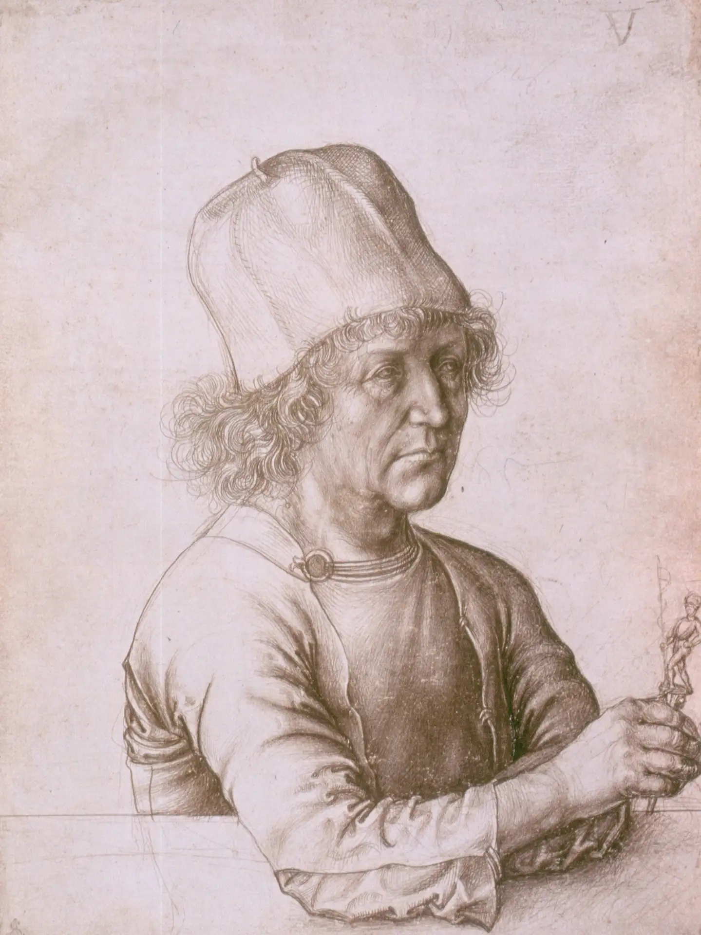 "Портрет Альбрехта Дюрера Старшего", 1486 г.