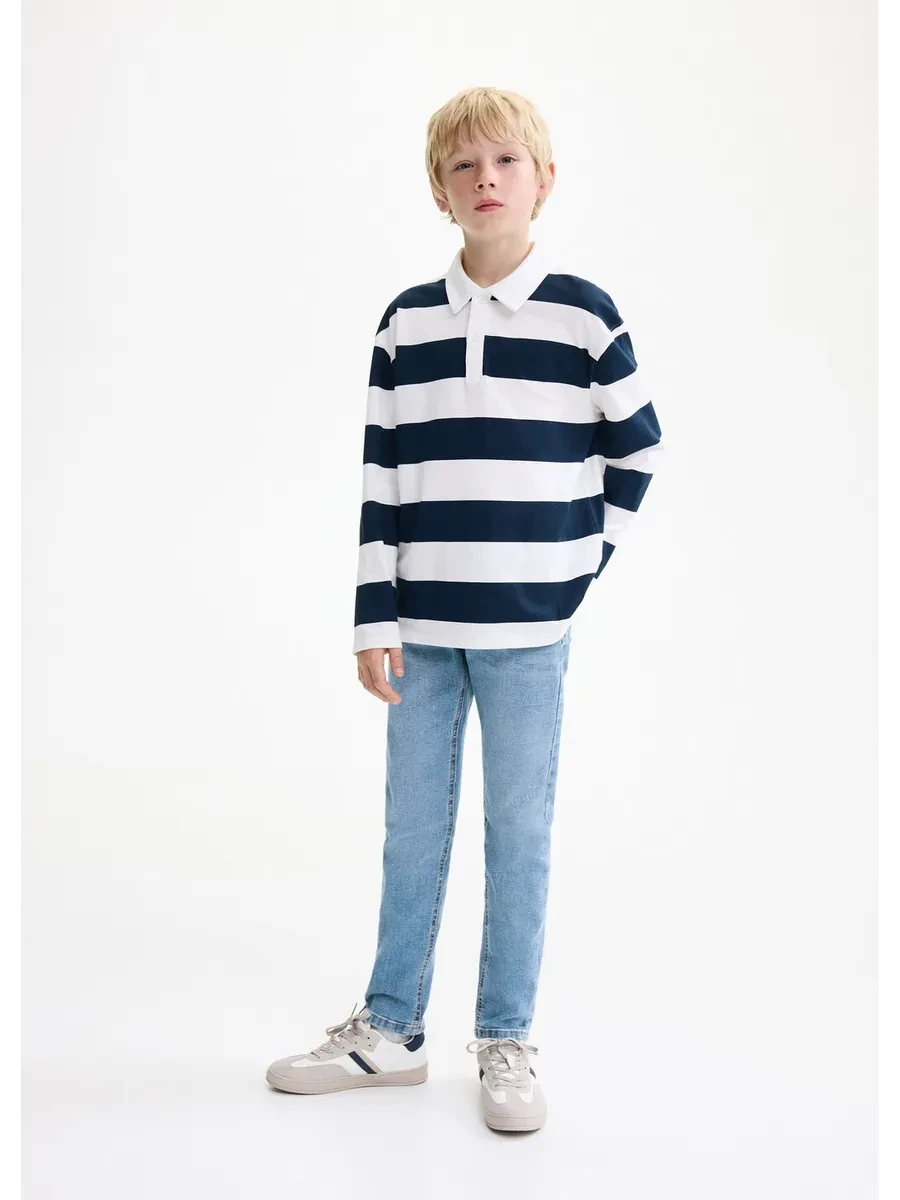⚡️ Джинсы slim fit зауженные, Mango kids