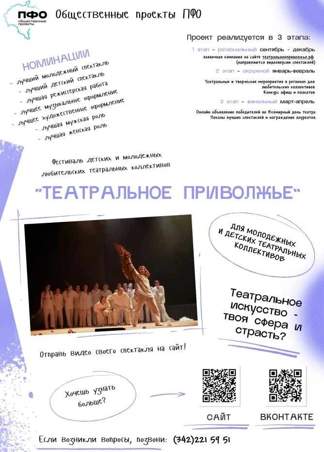 Общественные проекты Приволжского федерального округа (ПФО) представляют собой комплекс...