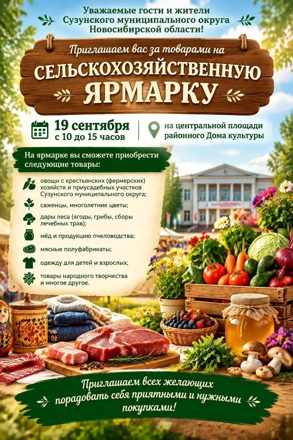Уважаемые гости и жители Сузунского муниципального округа!