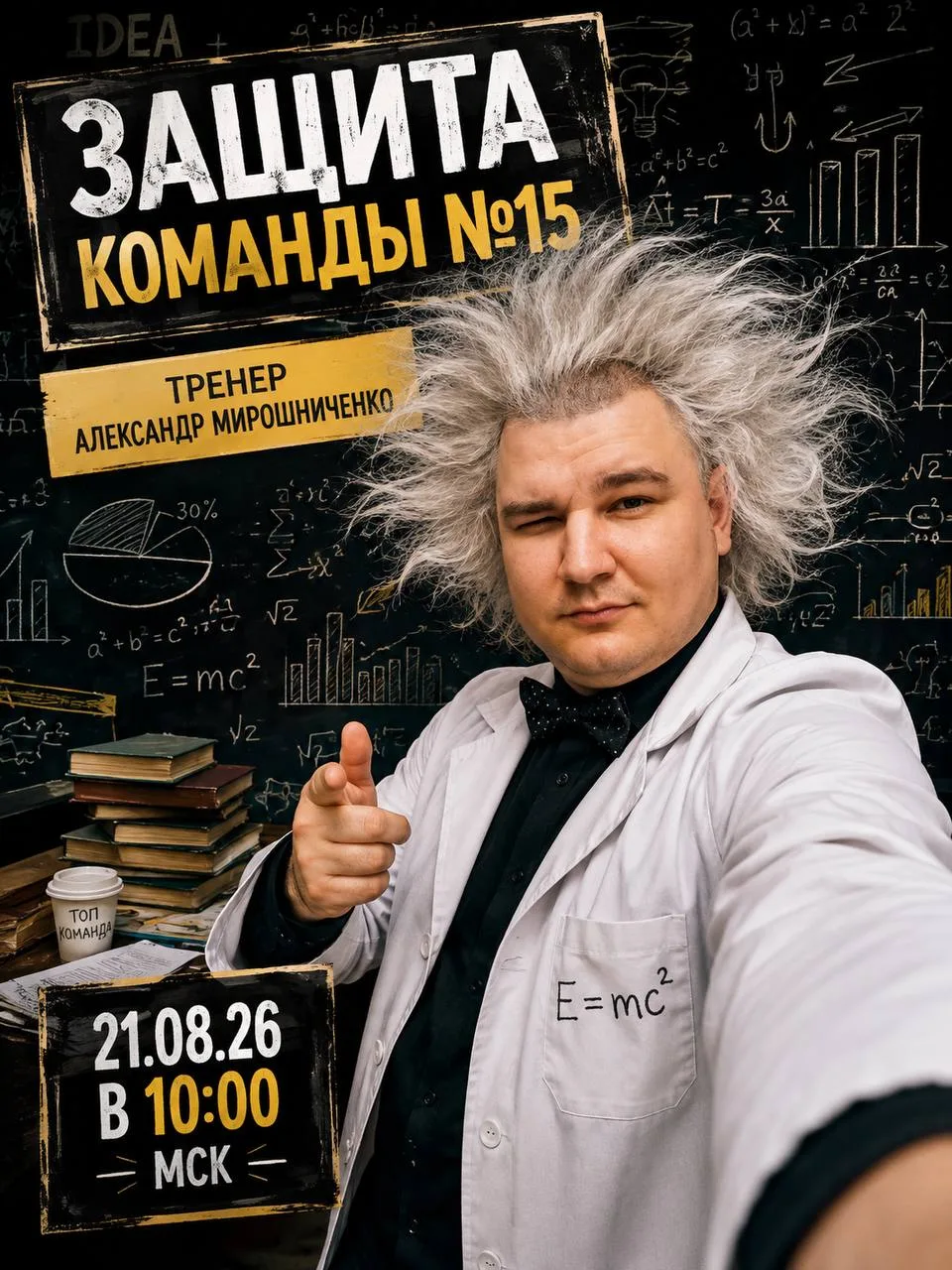 Сегодня у моей команды защита👨‍🏫