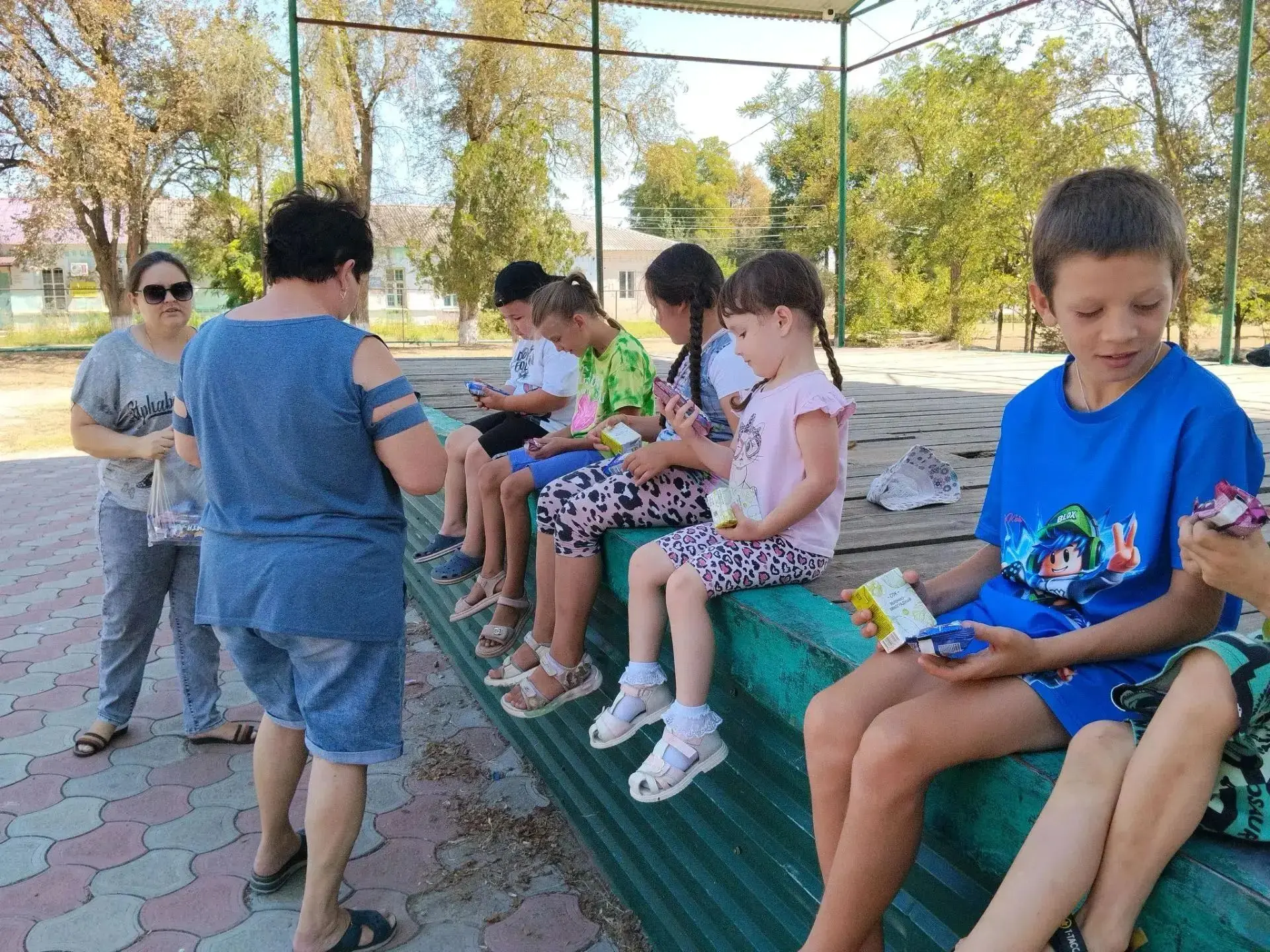 Завершающий, 15‑й день на пришкольной площадке настал!
