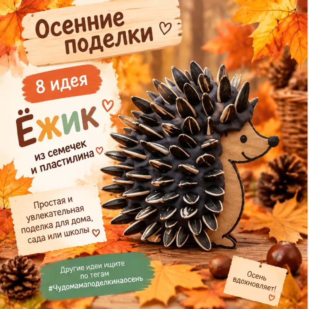 🍁 #Чудомамаподелкинаосень