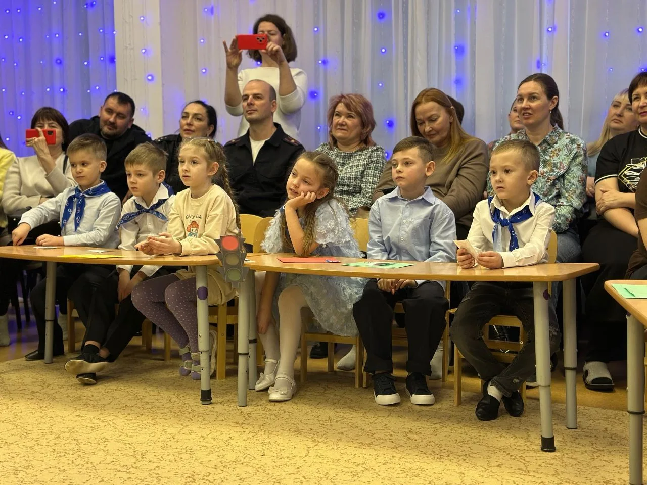 22 декабря на базе БДОУ 127 состоялась тематическая игра " Вместе к безопасности", орга...