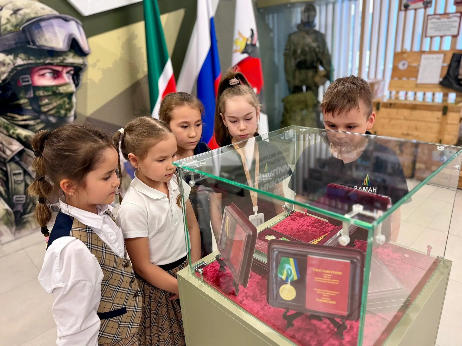В преддверии Всемирного дня музеев гимназисты посетили новый интерактивный музей, посвященный участн