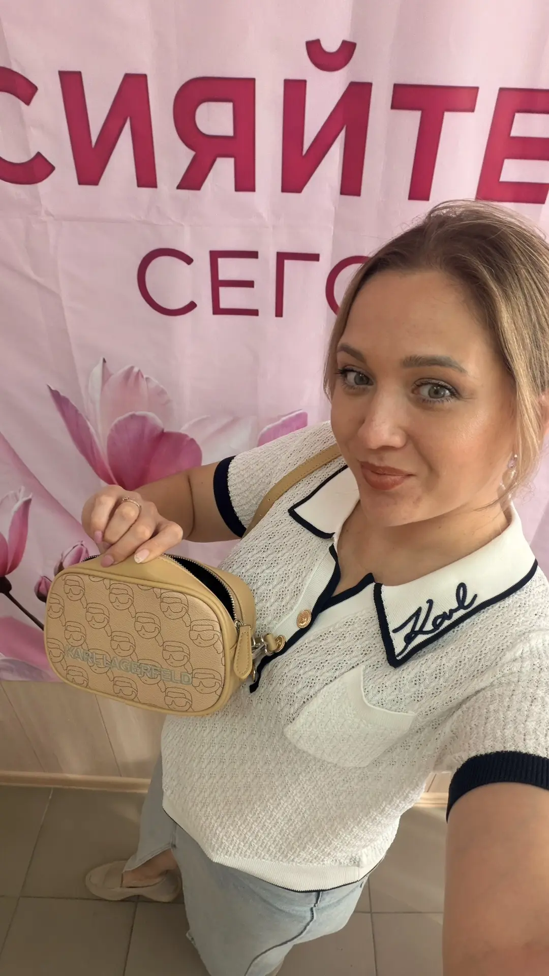А я сегодня выгуливаю поло и сумочку из Китая 🤩 довольная…. Слов нет🤪