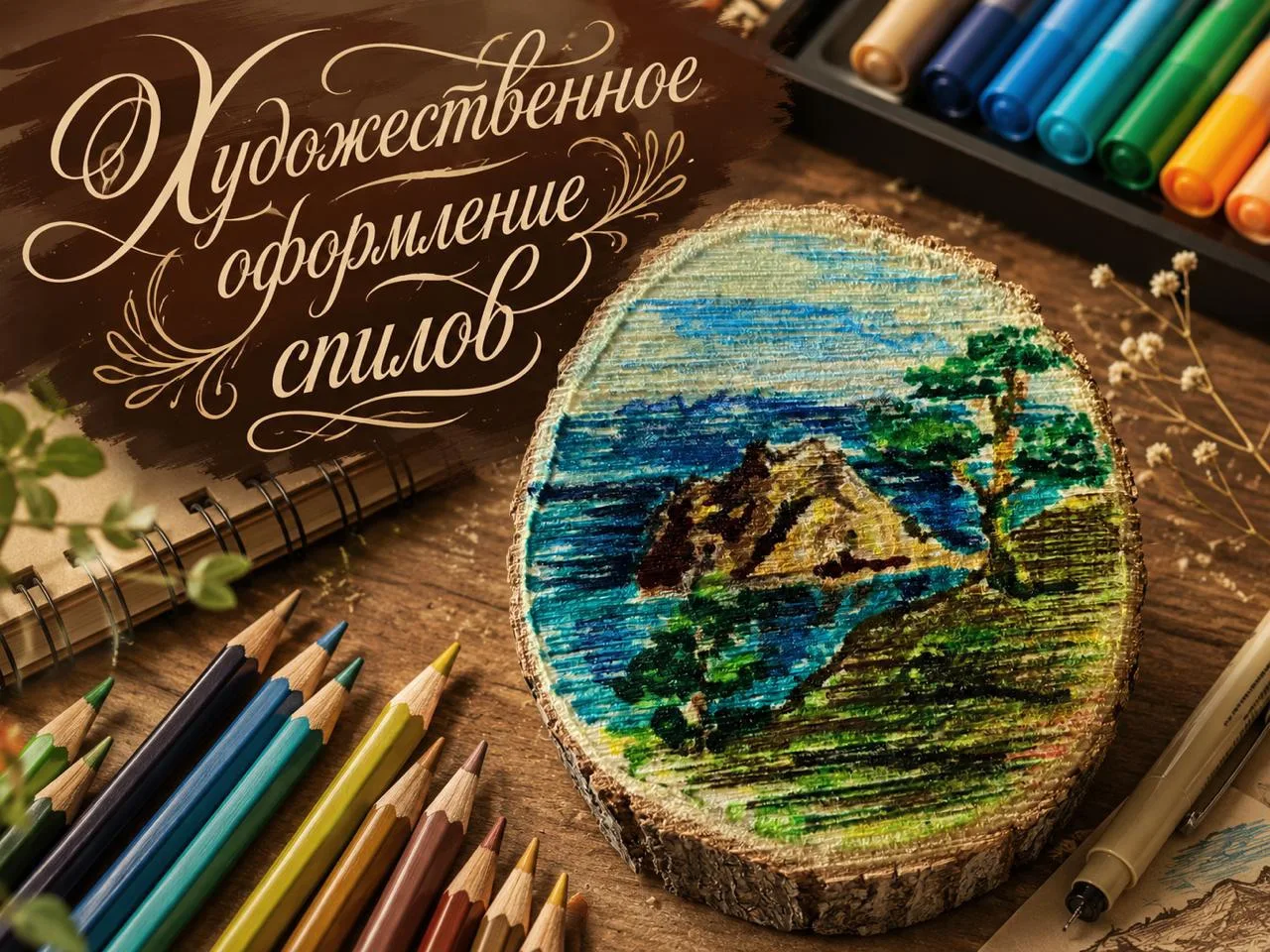 РИСУЕМ НА ДЕРЕВЕ! 🪵🎨✨

Приглашаем детей и взрослых на душевный мастер-класс по оформлению деревянн