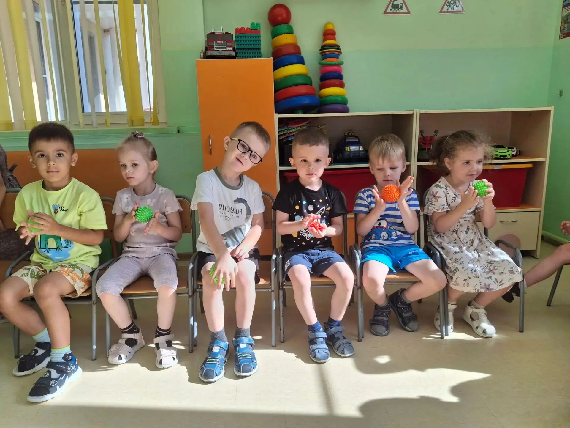 👶 Массаж с мячиком: маленькие ладошки, большая польза! 👶
 Замечательный способ укрепления здоровья