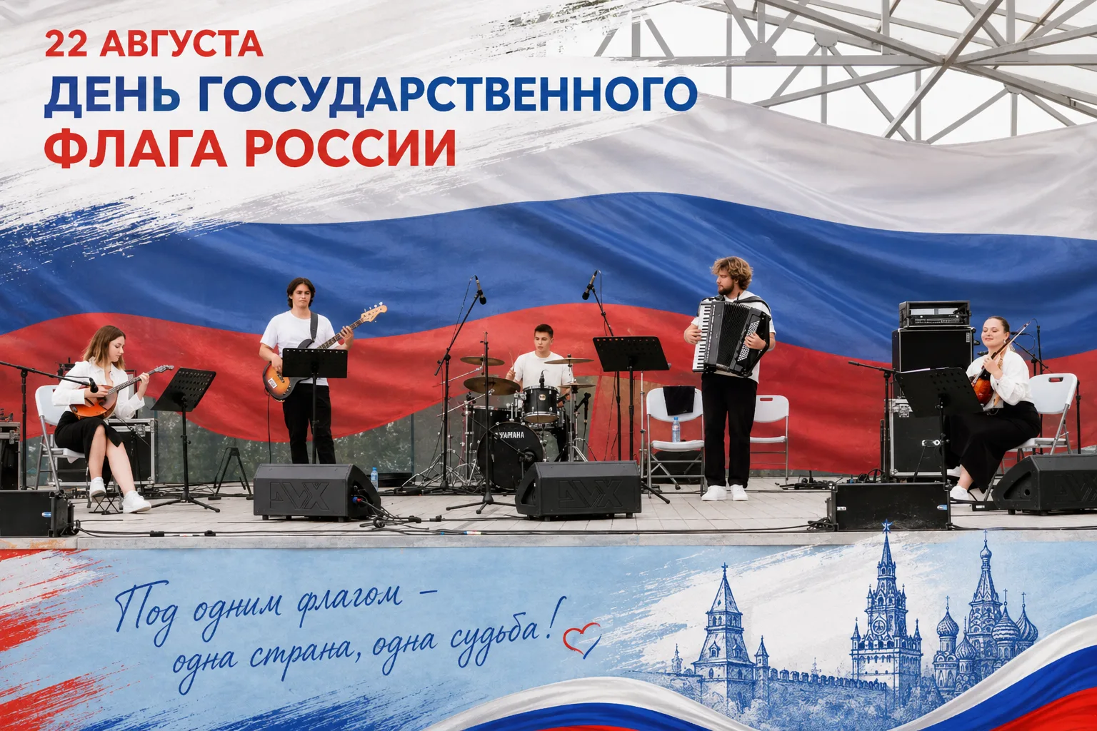День государственного флага🇷🇺