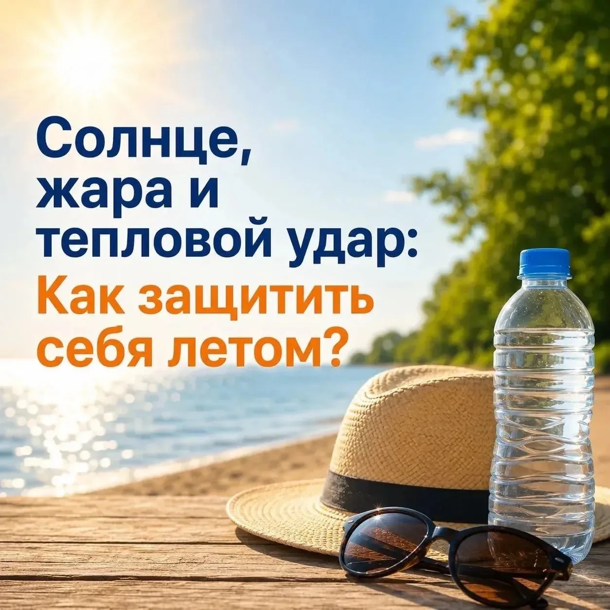 ☀️ Жара, солнце и тепловой удар: как не попасть в больницу этим летом?

Лето — время прогулок, пикни