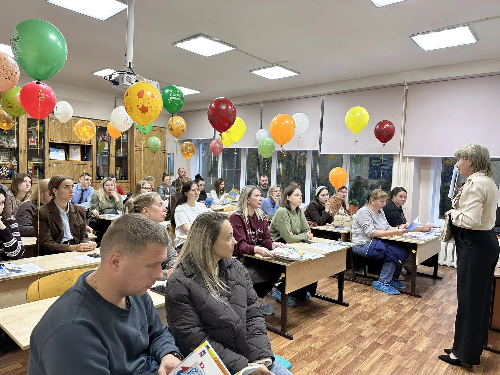 🎒 Сегодня в МАОУ «Лицей» г. Усинска состоялись организационные родительские собрания б...