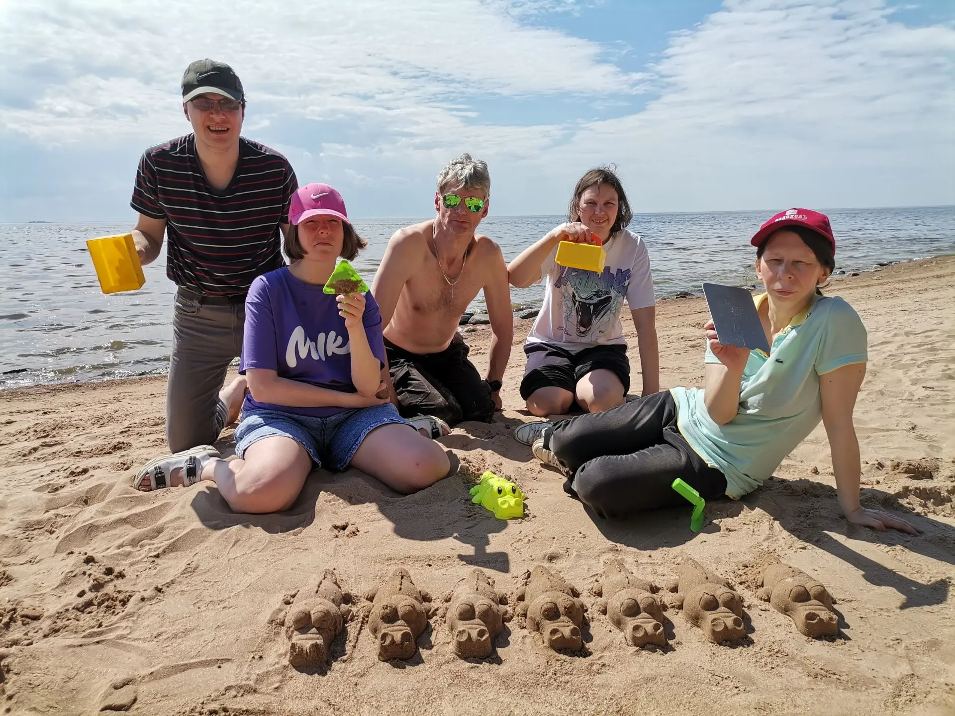 🏖На днях состоялась замечательная поездка на пляж «Ласковый», расположенный на берегу Финского зали