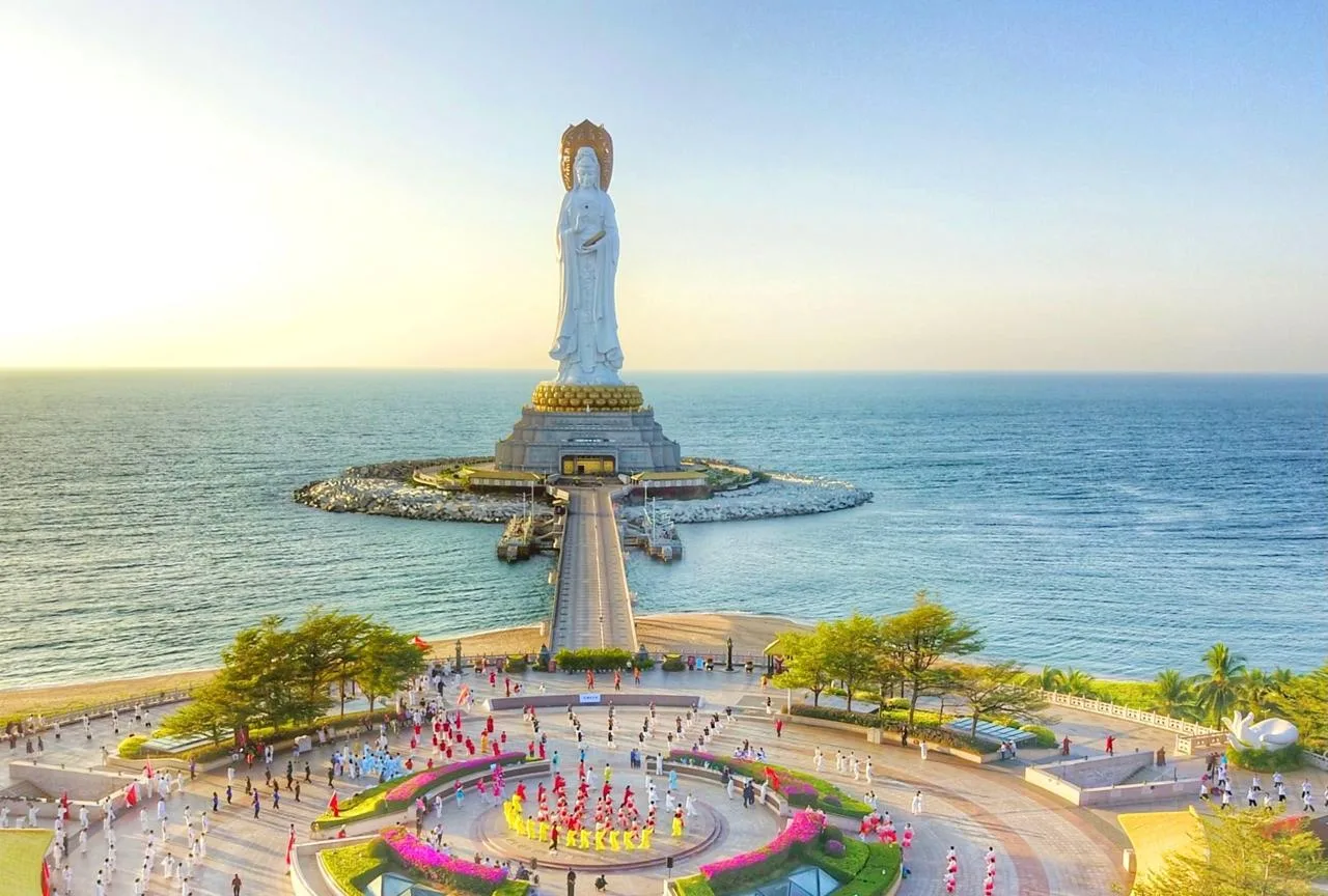 Храм Наньшань в Санье, Китай 🇨🇳