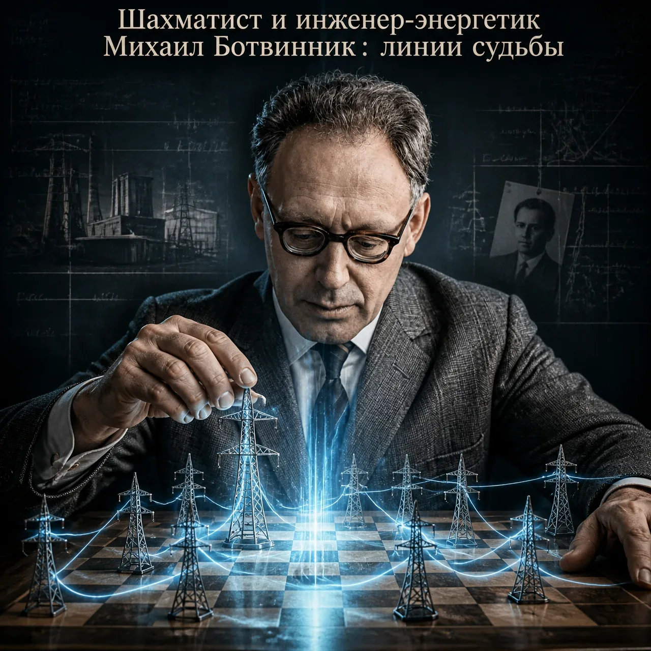⚡️Чемпион мира по шахматам и выдающийся инженер-энергетик: Михаил Ботвинник