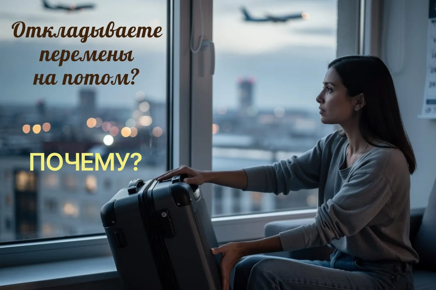 Внутри нарастает глухое недовольство: работа ощущается как рутина, а отношения — как фо...