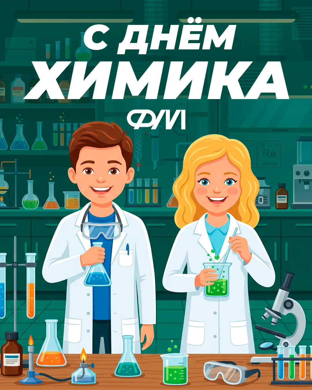 С Днём химика 🧪