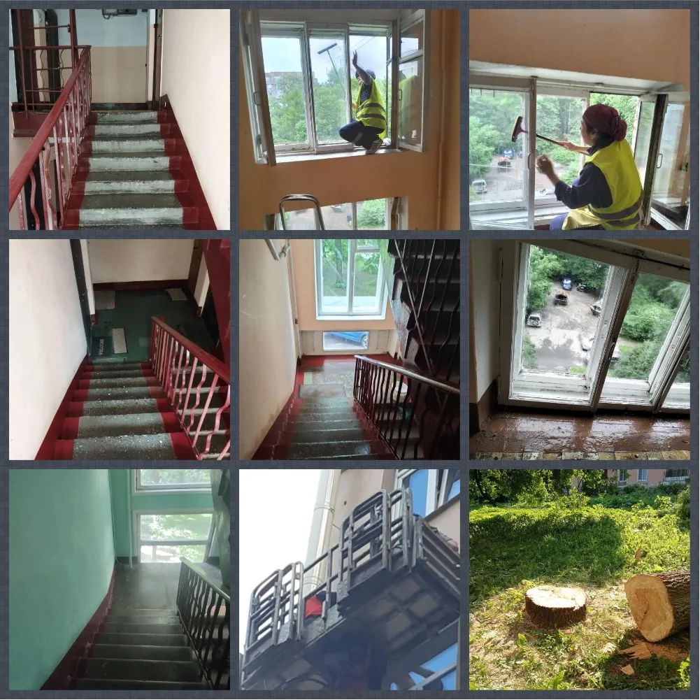 🏡 🚿🧹⚒ Проведение плановых работ