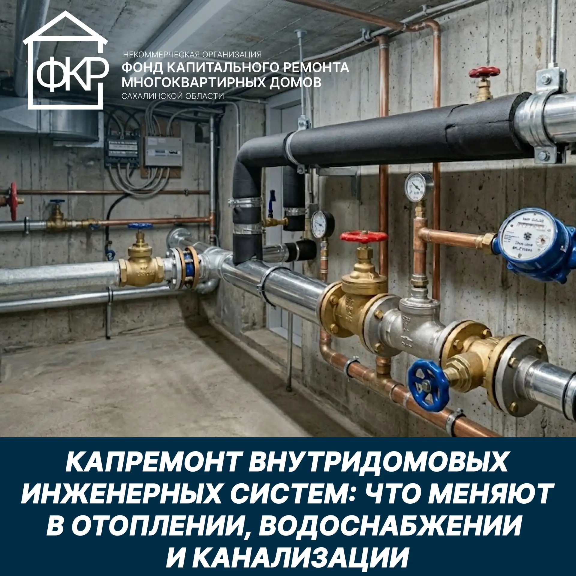 🔧 Капремонт внутридомовых инженерных систем: что меняют в отоплении, водоснабжении и к...