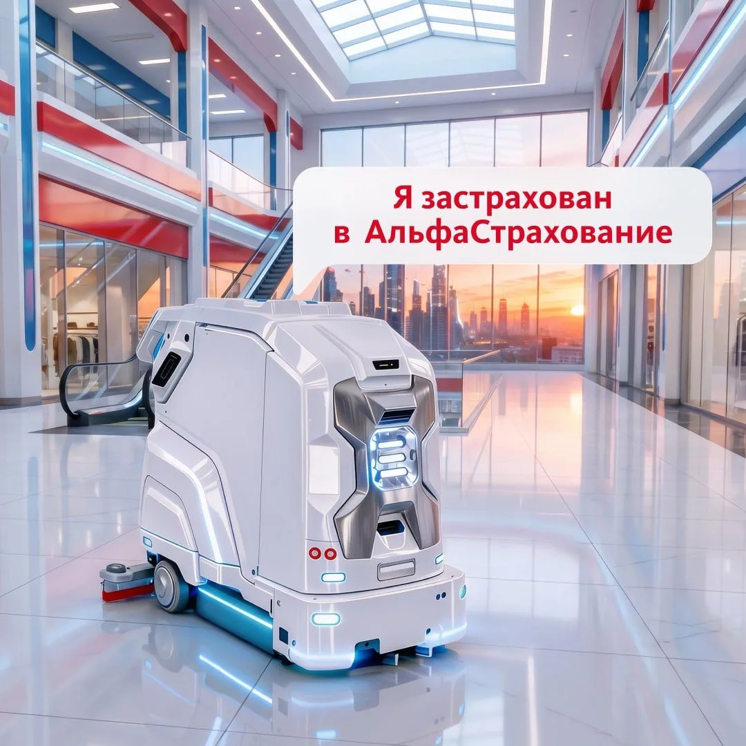 Пока вы читаете этот пост, где-то в ТЦ робот моет пол площадью с футбольное поле. И делает это не ху