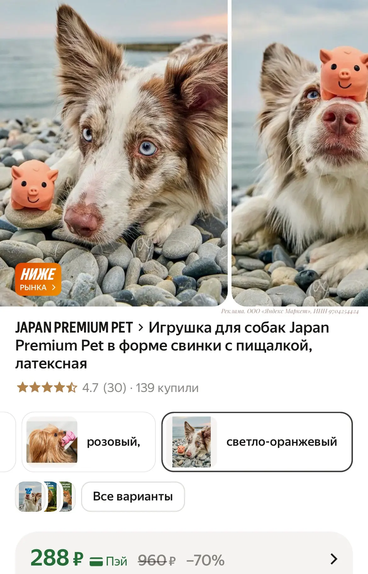 259₽ с промо PET10⚡️