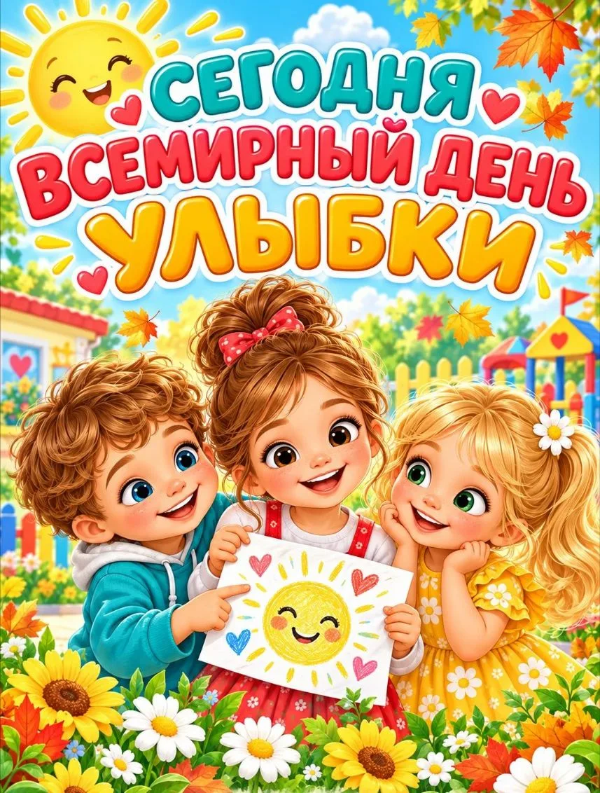 2 октября — Всемирный день улыбки! 🌟