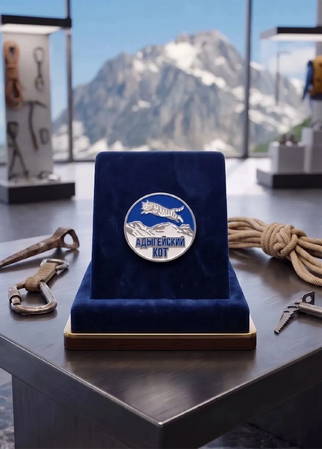🏔 Наш Александр Маругин ,ученик 8д класса,— первый «Адыгейский кот»!
