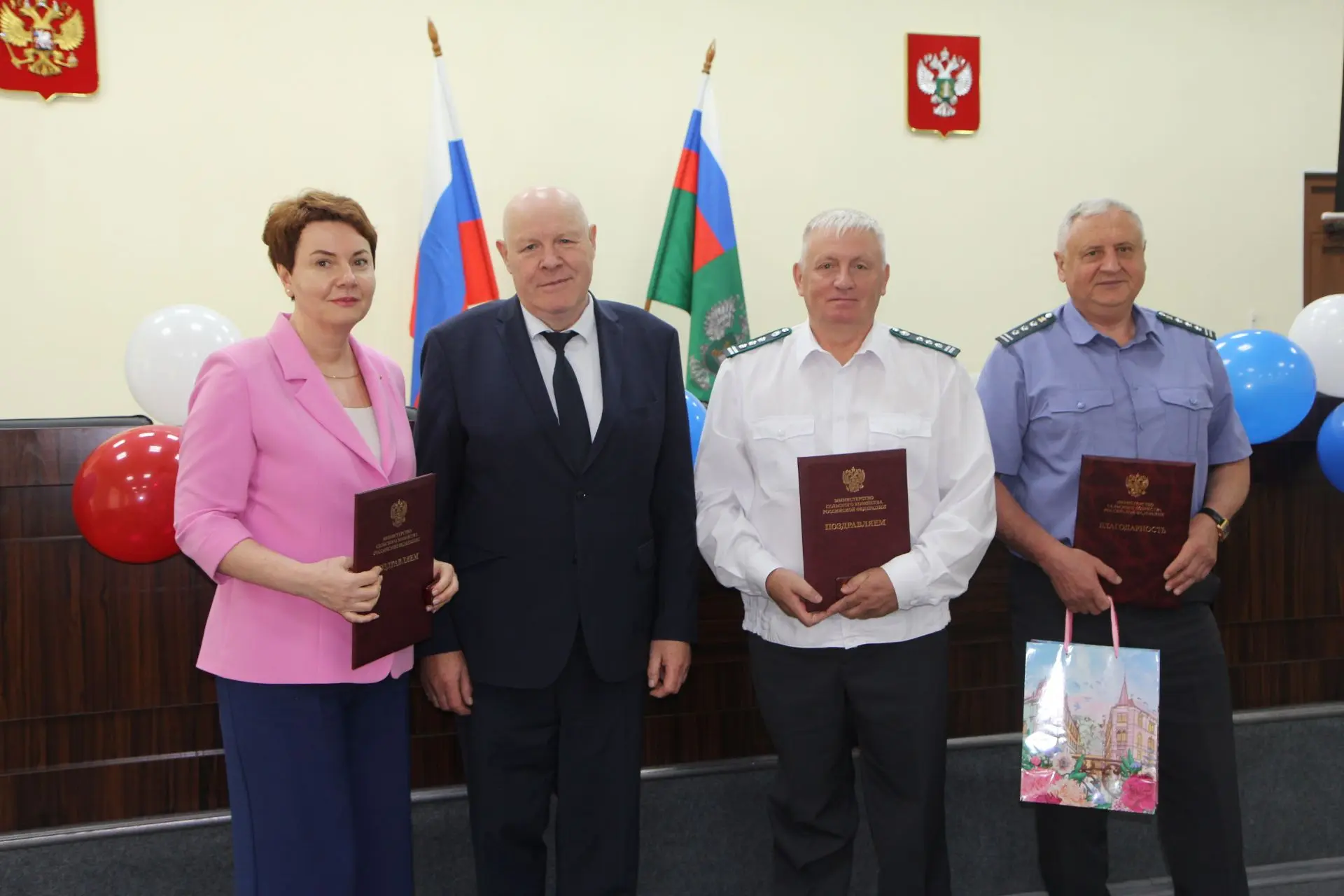 🇷🇺В Управлении Россельхознадзора по Красноярскому краю состоялись праздничные мероприятия, посвяще