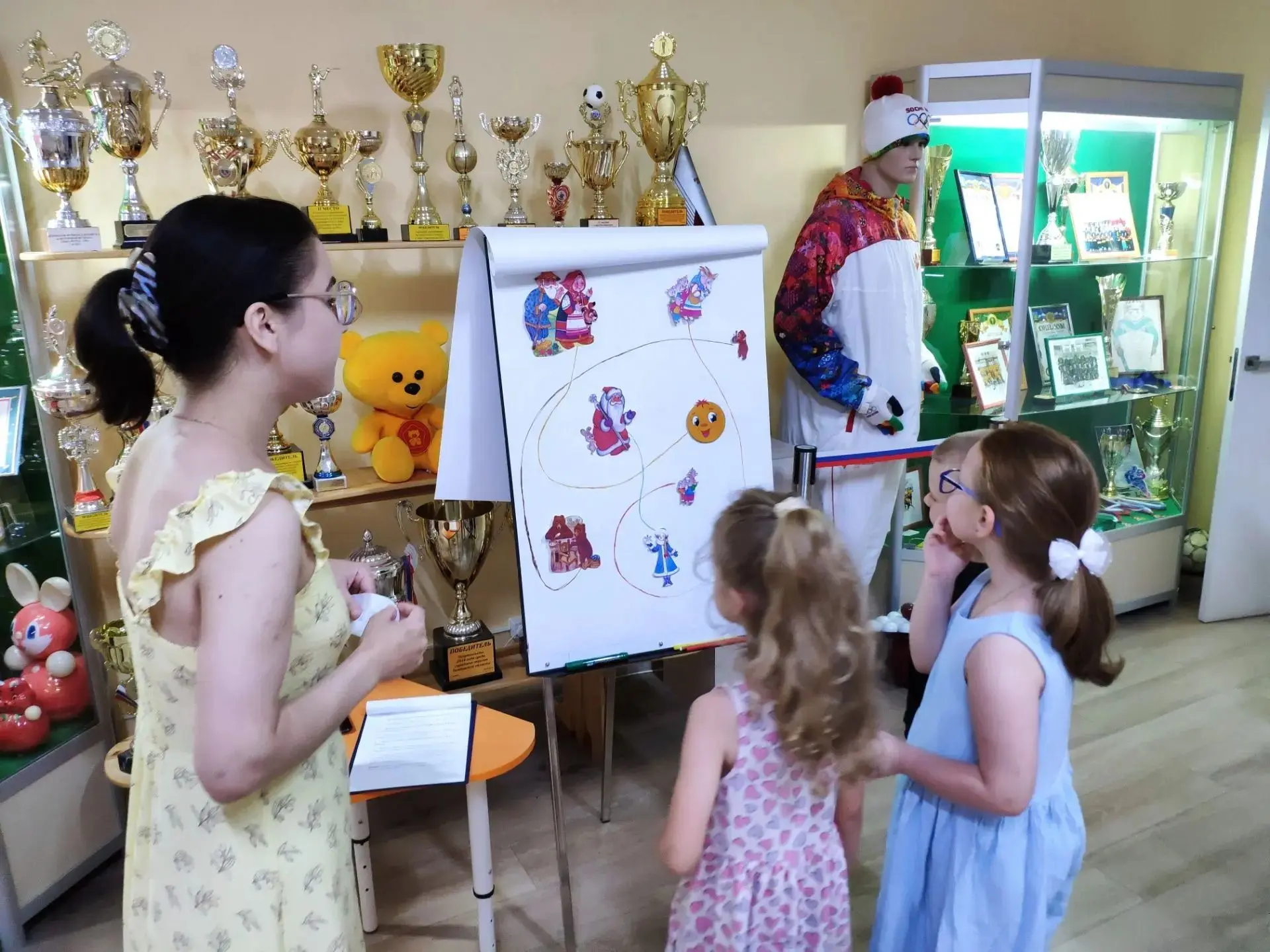 «Семейный экспресс» для котовских детсадовцев (6+)
В детском культурно-просветительном центре «Экспо