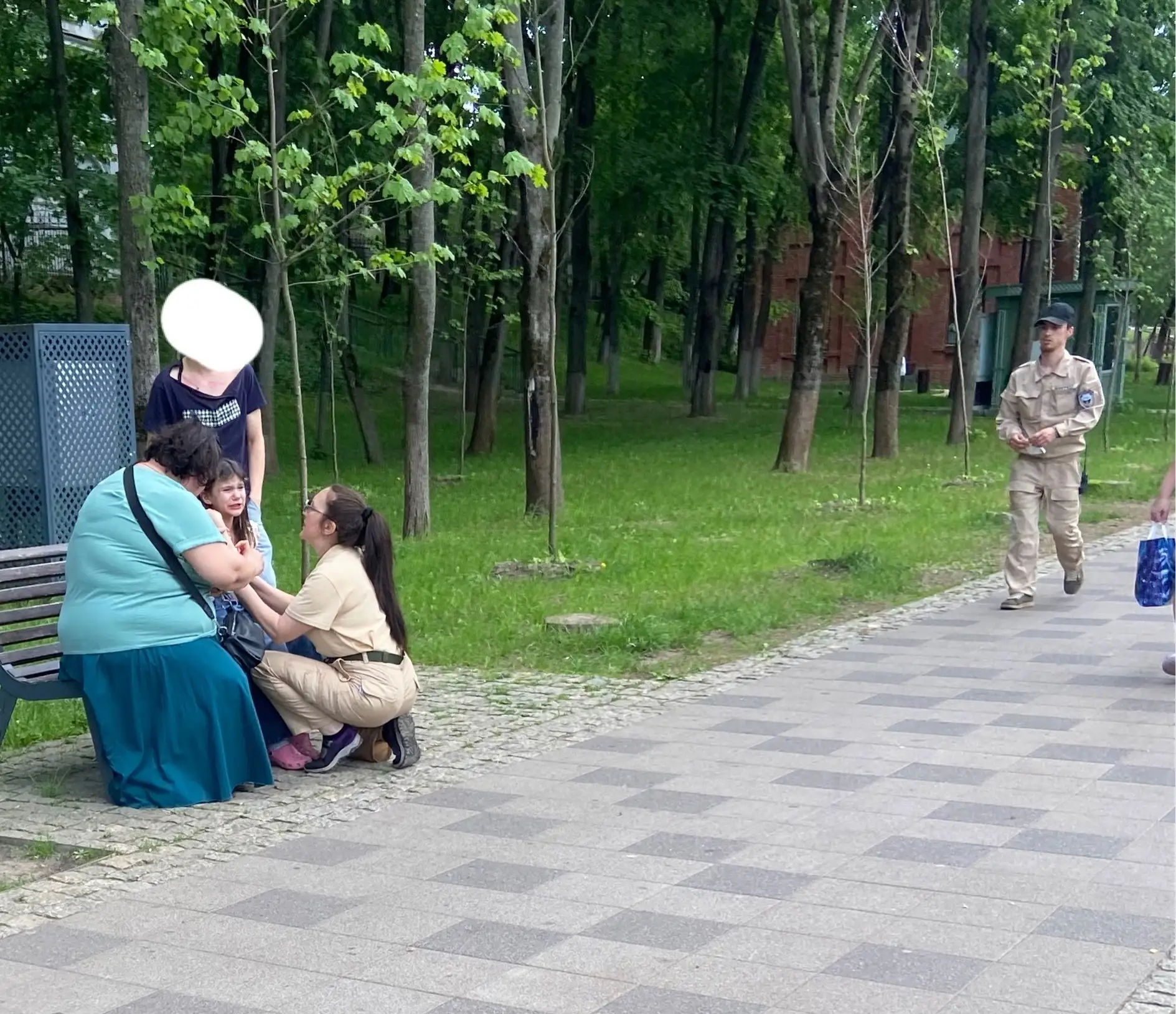 Самокатчик сбил ребенка в парке.  "Когда Администрация Раменского муниципального округа , Ramenskoye