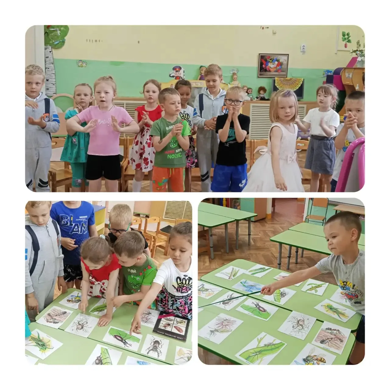 🐞 День насекомых в старшей группе.
Сегодня у нас был по-настоящему жужжащий, стрекочущий и ползучий
