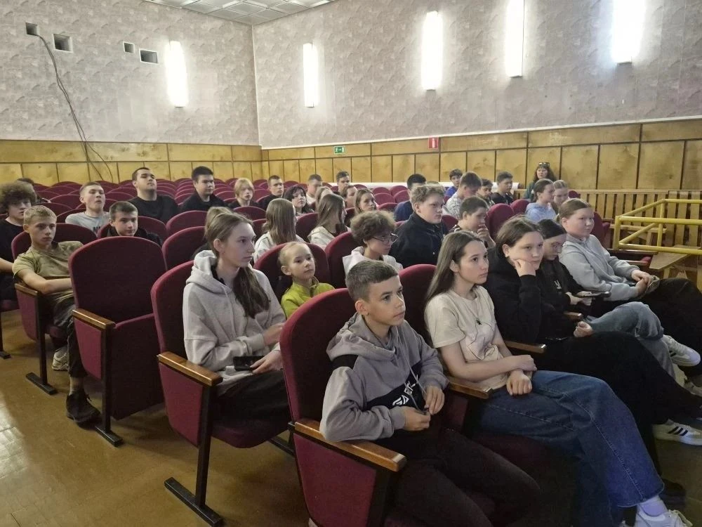 Профориентационная встреча в школе
