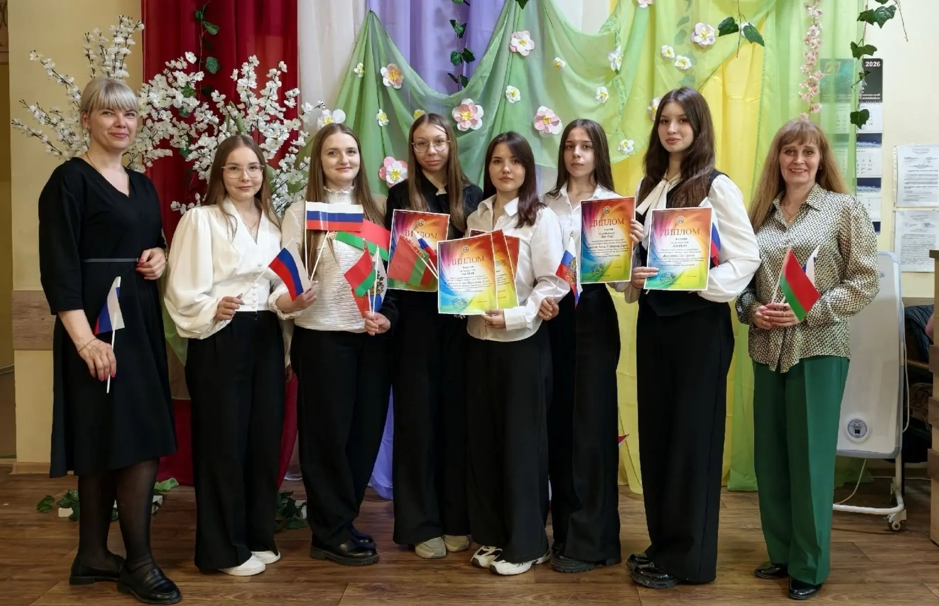 Во Дворце пионеров и школьников состоялся телемост, посвящённый 20-летию сотрудничества Курской обла
