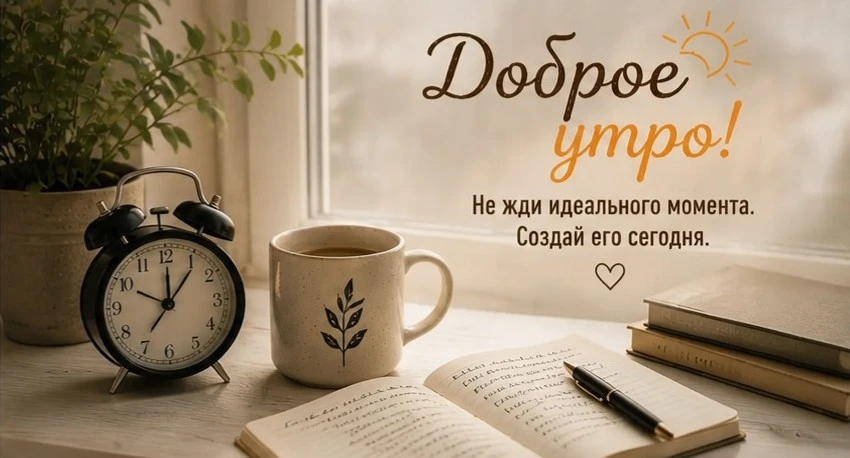 ☀️ Доброе утро!

Пусть этот день принесёт вам повод улыбнуться.

Хорошего дня! ✨