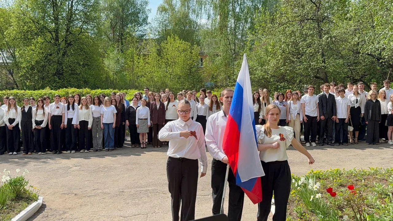 Сегодня в колледже прошла торжественная линейка, посвящённая 81-й годовщине Победы в Ве...
