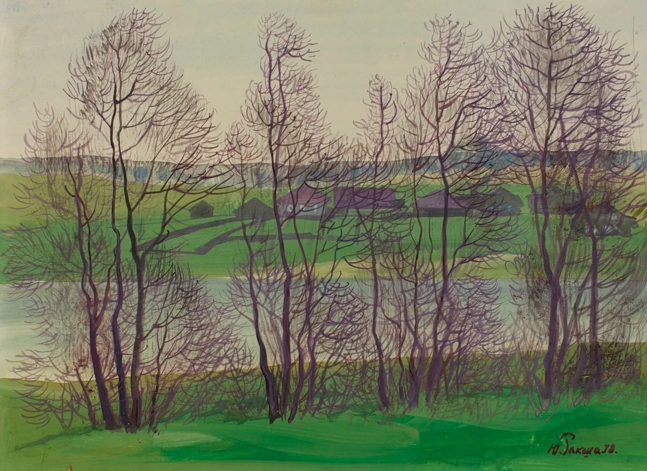 "Волга, что у Лужков", 1978 г.

Ракша Юрий Михайлович (1937 - 1980)

@sovietarts