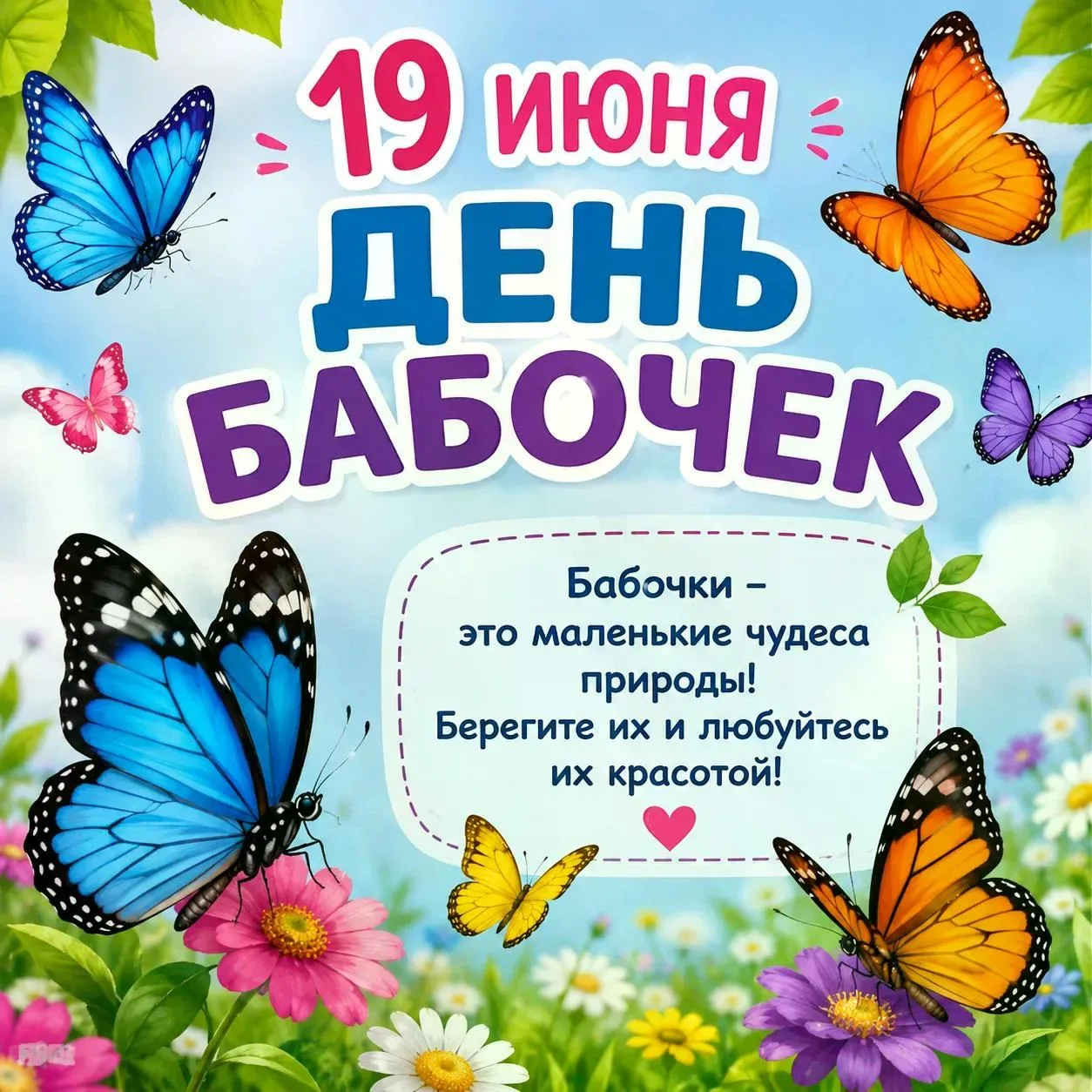 🦋 19 июня — День бабочек 🦋
Сегодня ребята из группы «Лучики» познакомились с удивительным миром ба