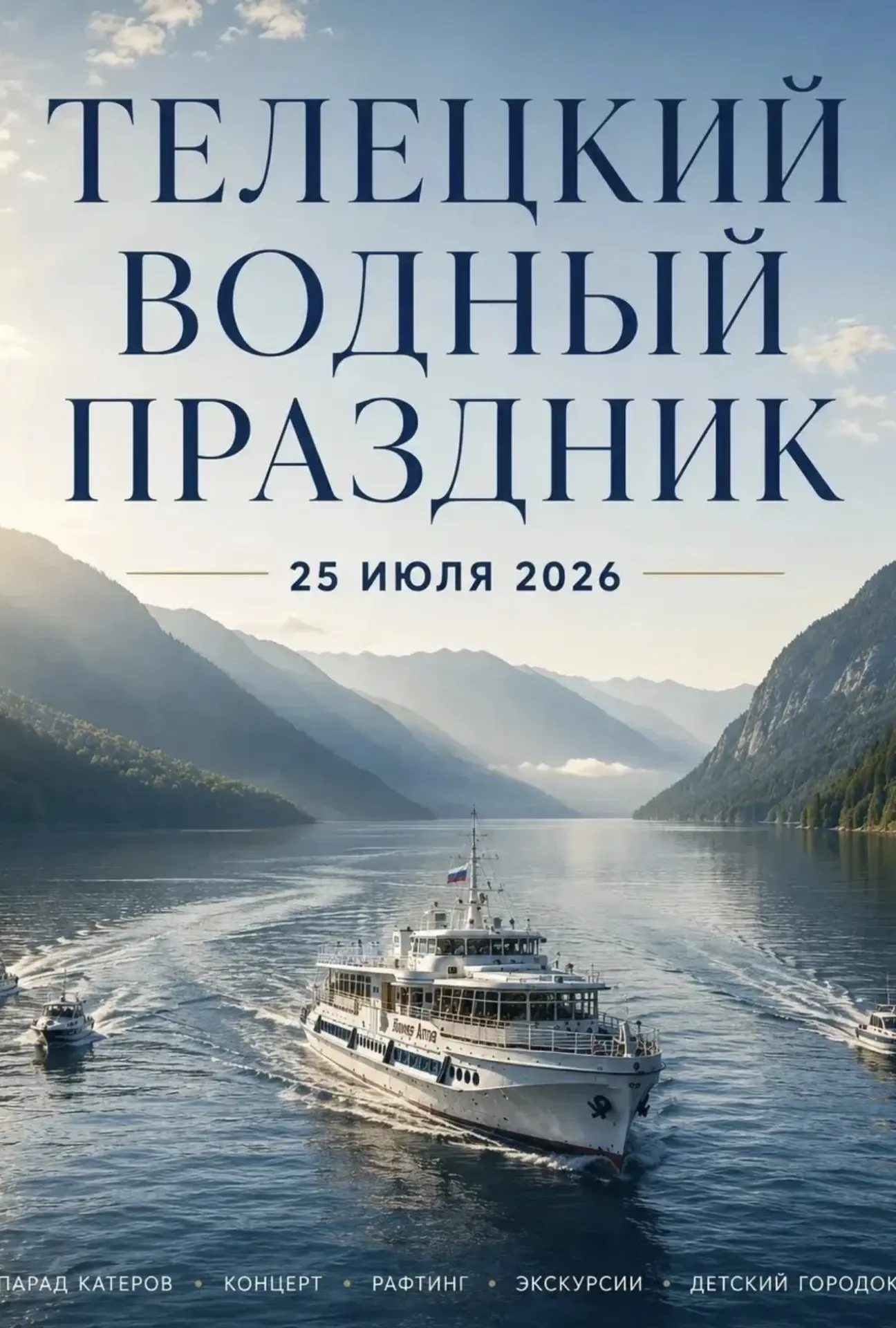 🌊 Телецкий водный праздник