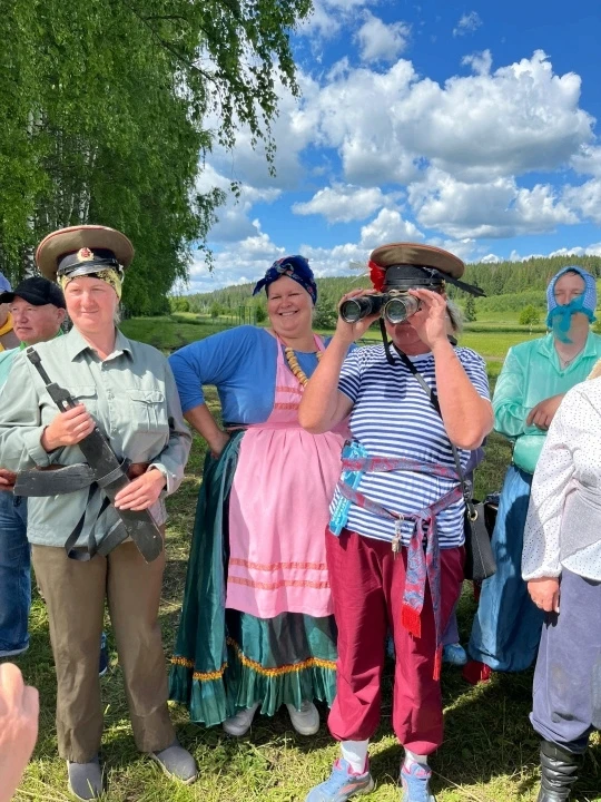 В деревне Сеп прошел турслет работников культуры 

На природе в окрестностях деревни Сеп состоялся т