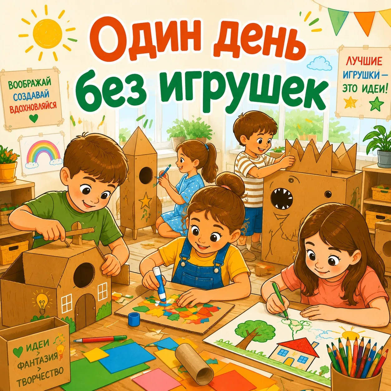 🧸«День без игрушек»

Сегодня в нашем детском саду прошел фестиваль «День без игрушек». Участниками 