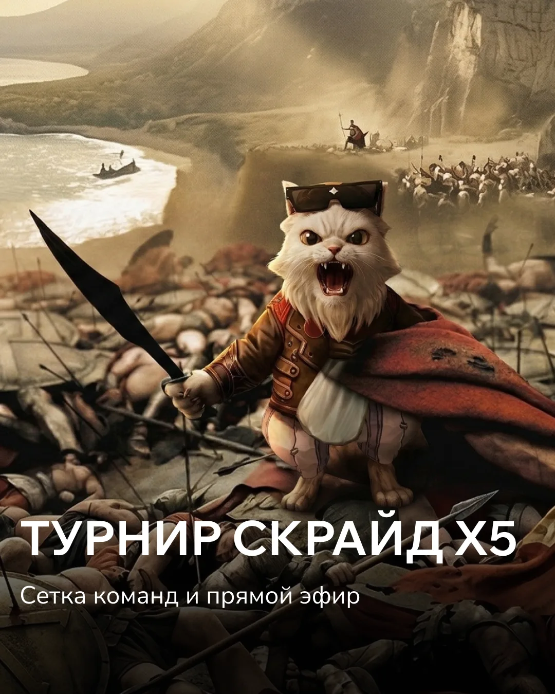 Запустили стрим с Турнира Скрайд X5 Classic