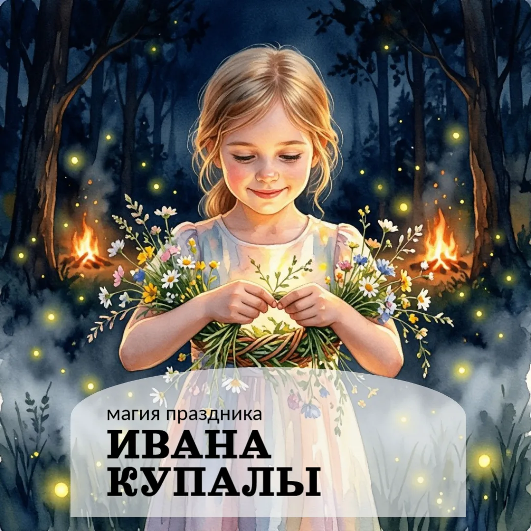 🎉 Иван Купала — один из самых ярких и загадочных праздников лета! 🌿

Каждый год в ночь на 7 июля о