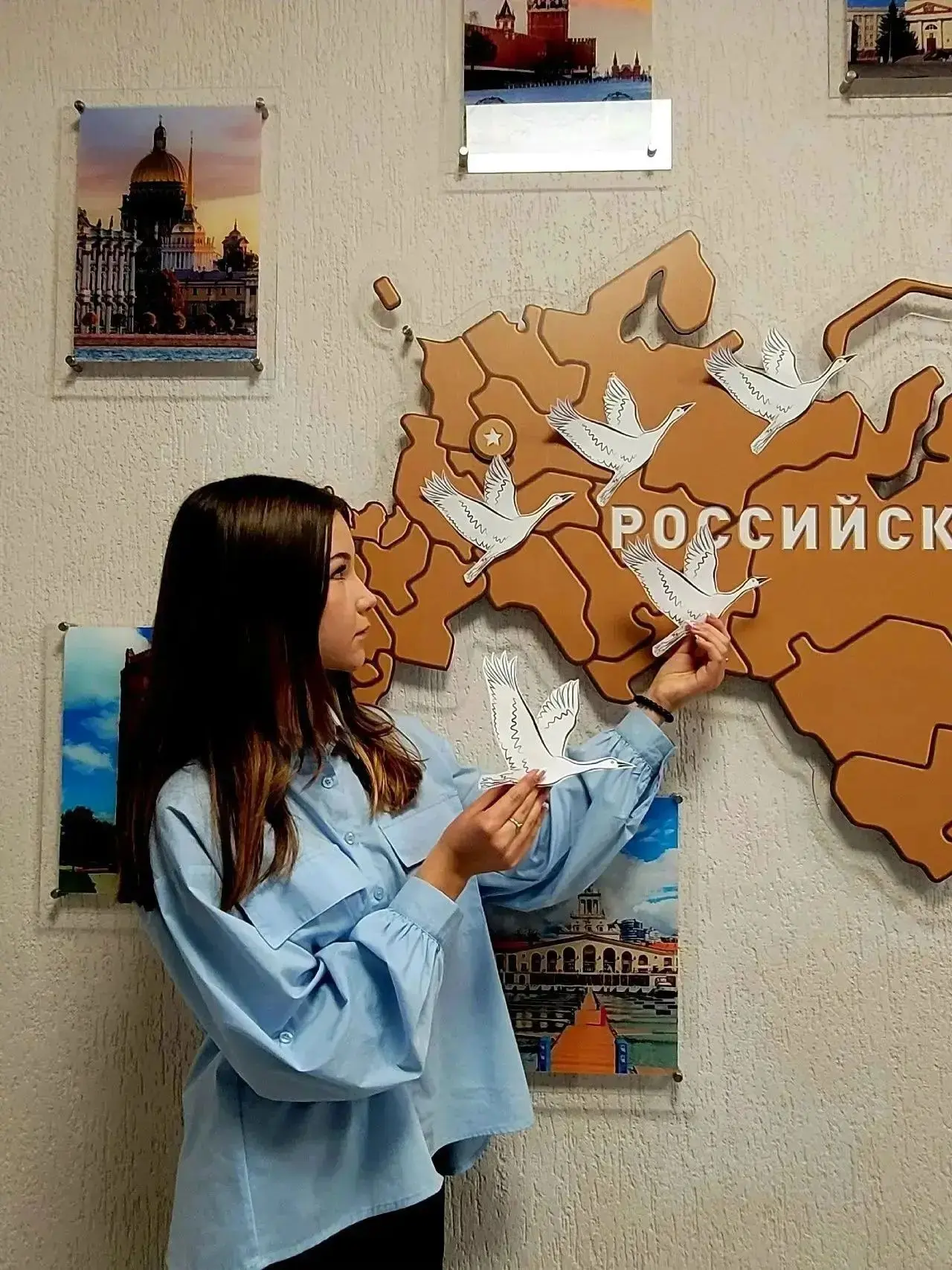 «Дни белых журавлей» прошли в Ильино Липецкого округа. Школьники и учителя почтили памя...