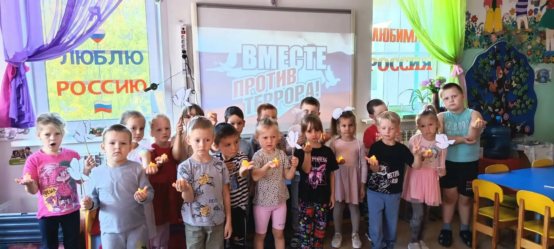 В старшей группе дошкольного структурного подразделения МКОУ «Центр образования Смороди...