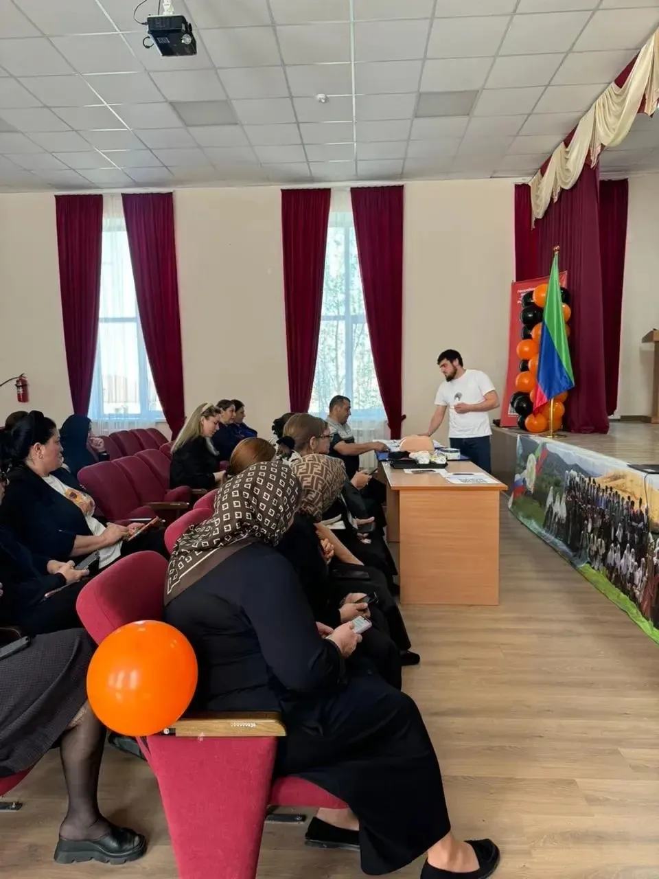 В рамках усиления мер безопасности и выполнения плана профилактических мероприятий, нашу школу посет