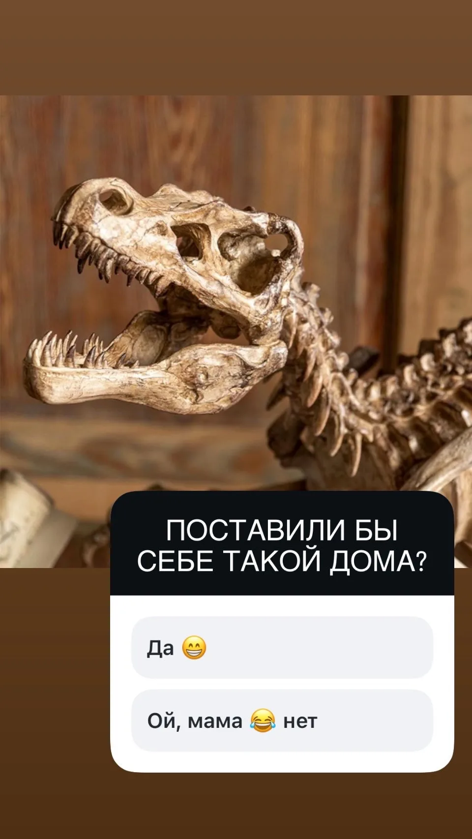 Поставили бы себе такой домой?
ДА - ставь 🔥
НЕТ - ставь 🤣
