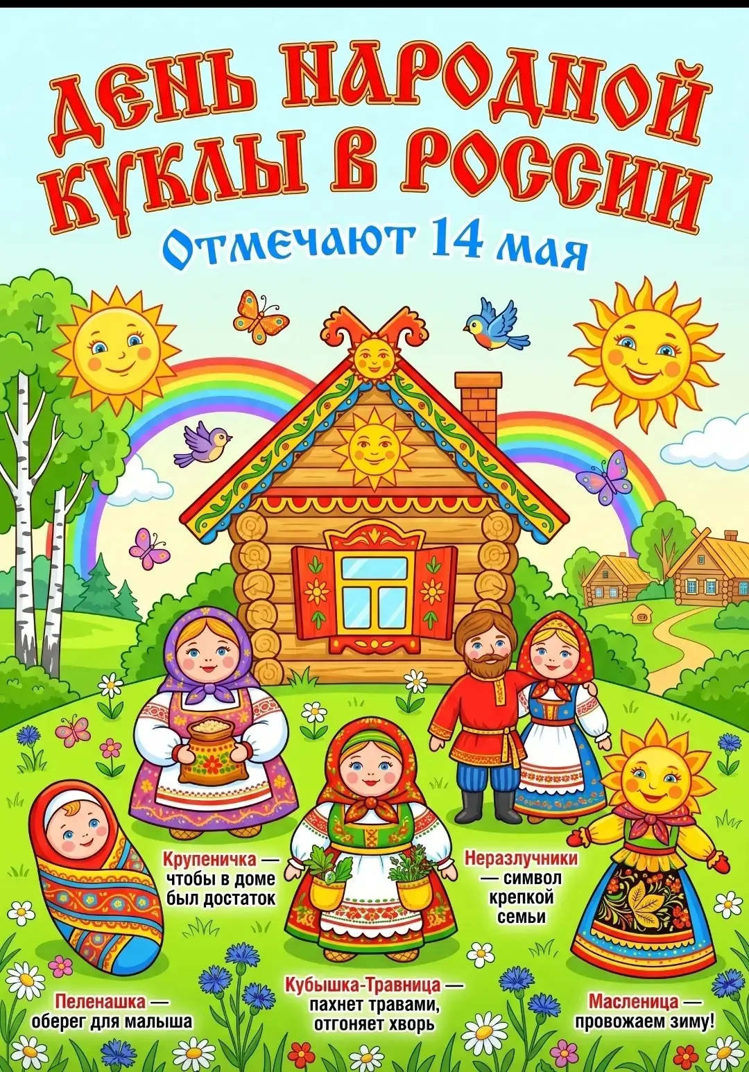 Народная кукла своими руками: путешествие в прошлое в нашем детском саду

В рамках инновационной пло