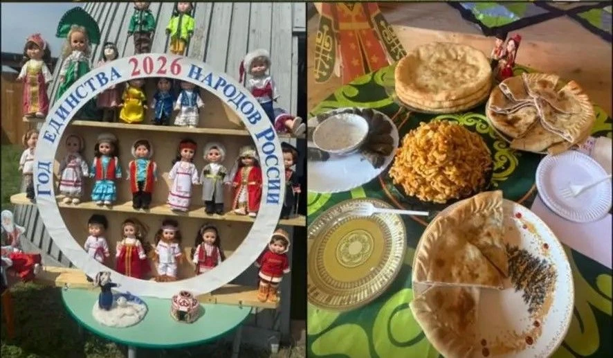 На главном празднике лета — районном Ысыахе-2026 —коллективы Управления образования и д...