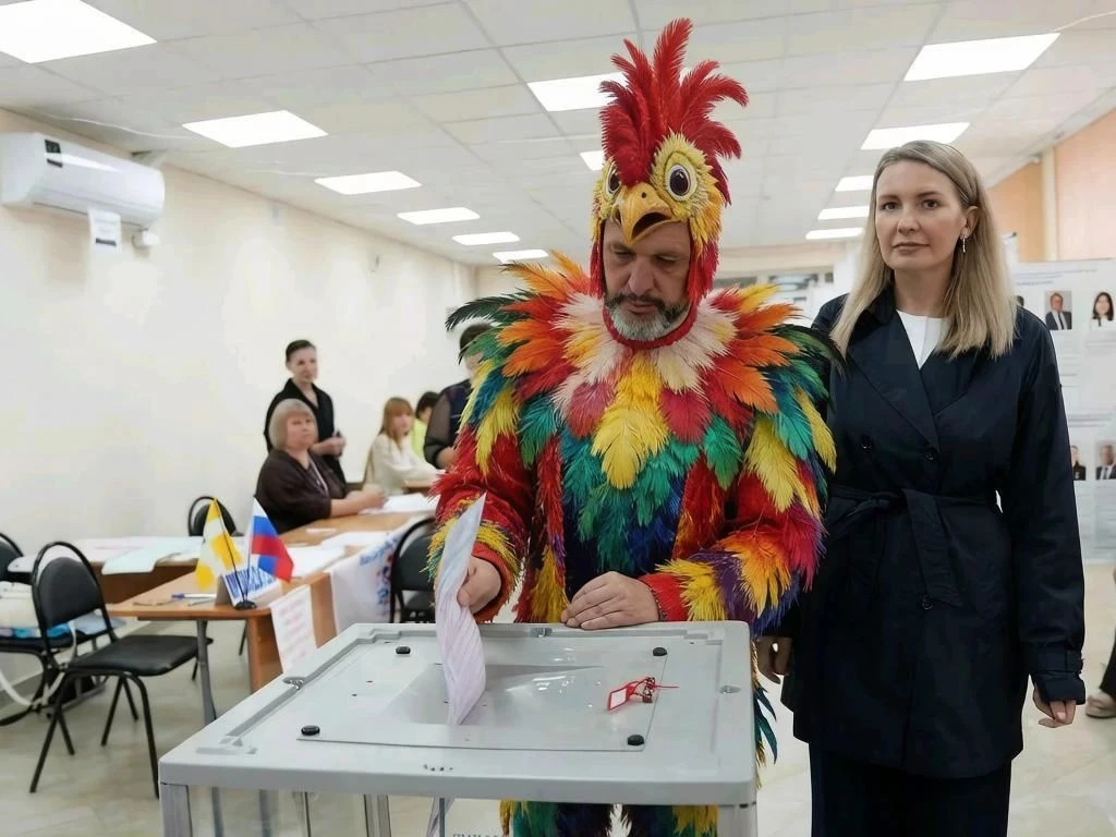 Глава Кировского округа решил проголосовать в последний день выборов. Разумеется, всем ...